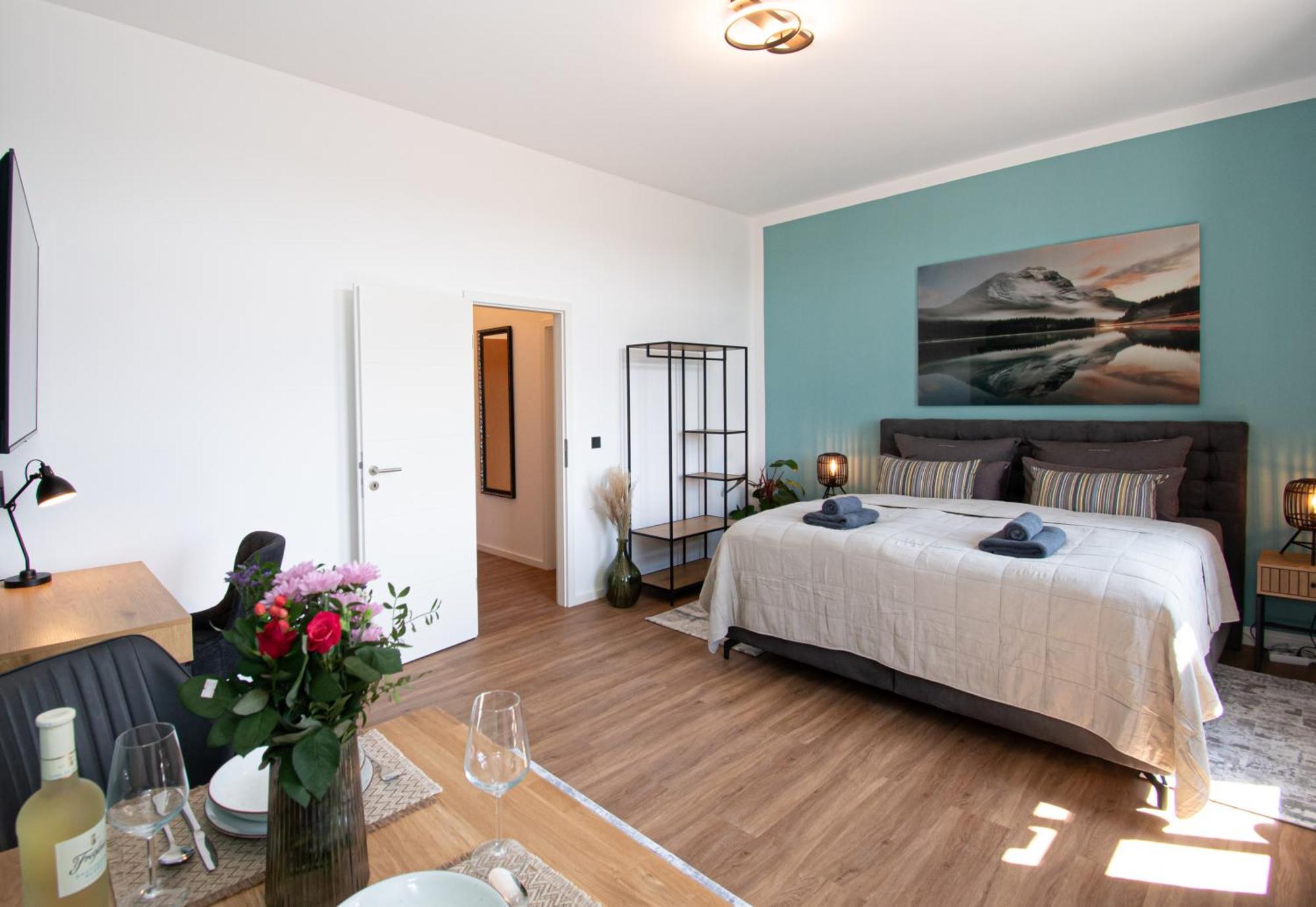 Sweethome - Zentral - Kueche & Parkplatz, Wifi Halle  Dış mekan fotoğraf