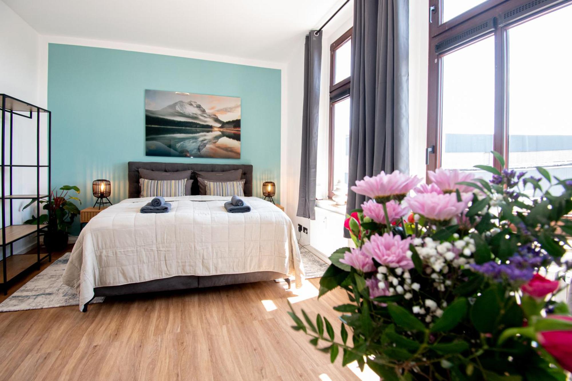 Sweethome - Zentral - Kueche & Parkplatz, Wifi Halle  Dış mekan fotoğraf